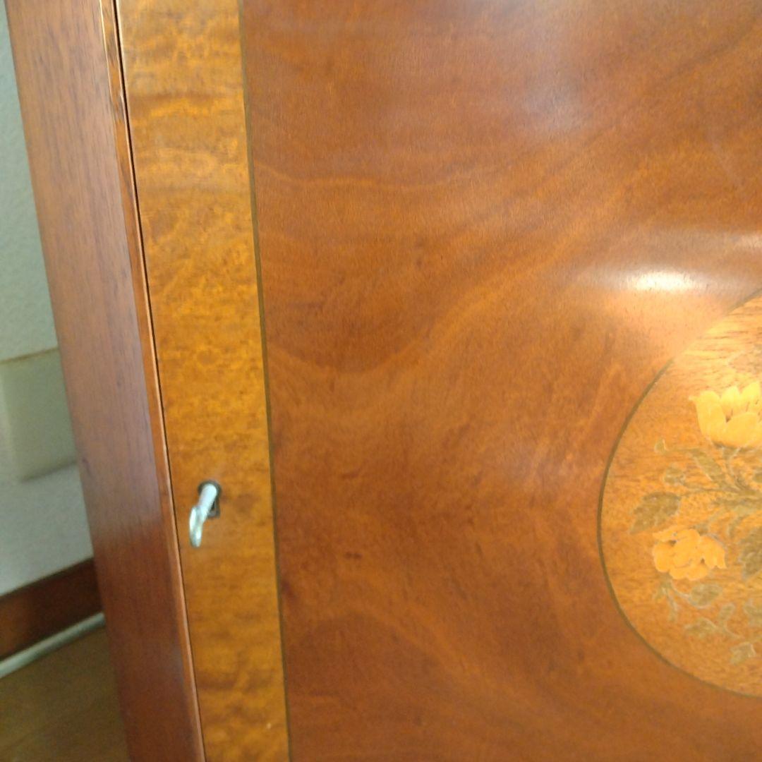 英アンティーク コーナーキャビネット