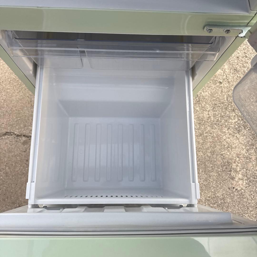 レトロデザイン eangle 2ドア 冷蔵庫 ANG-RE151-A1