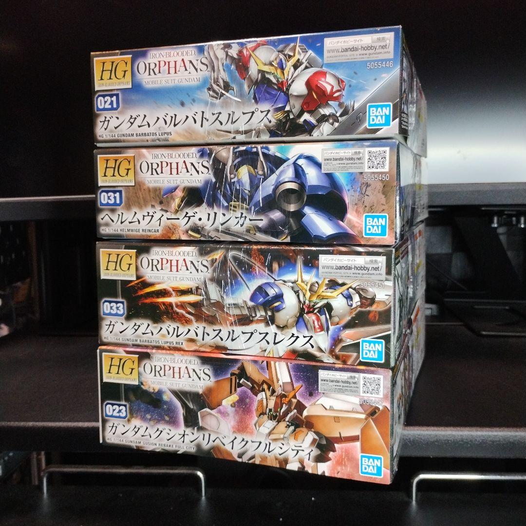 未開封新品 HG 鉄血のオルフェンズより 合計4個セット