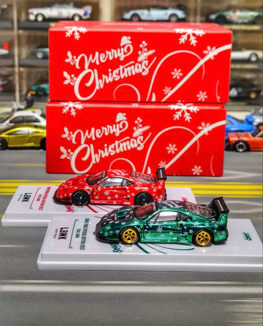 Inno64イノモデル フェラーリFERRARIF40 CHASE+NORMAL