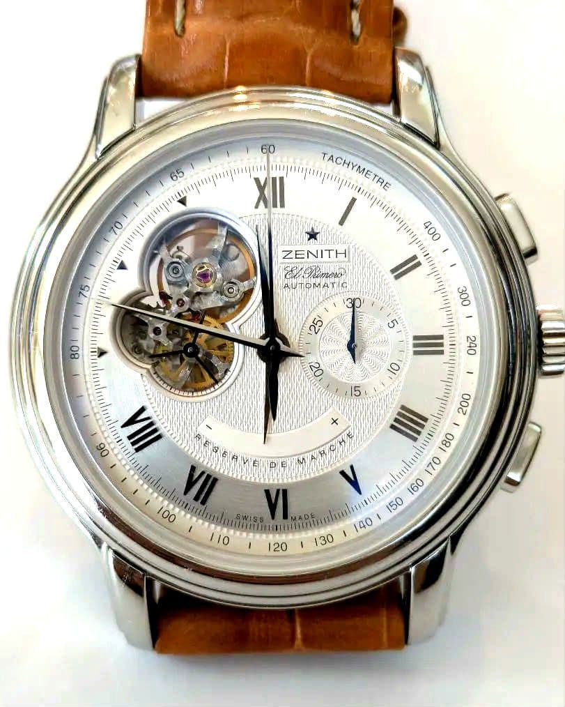 ZENITH クロノマスター エル・プリメロ オープン 44mm シルバー