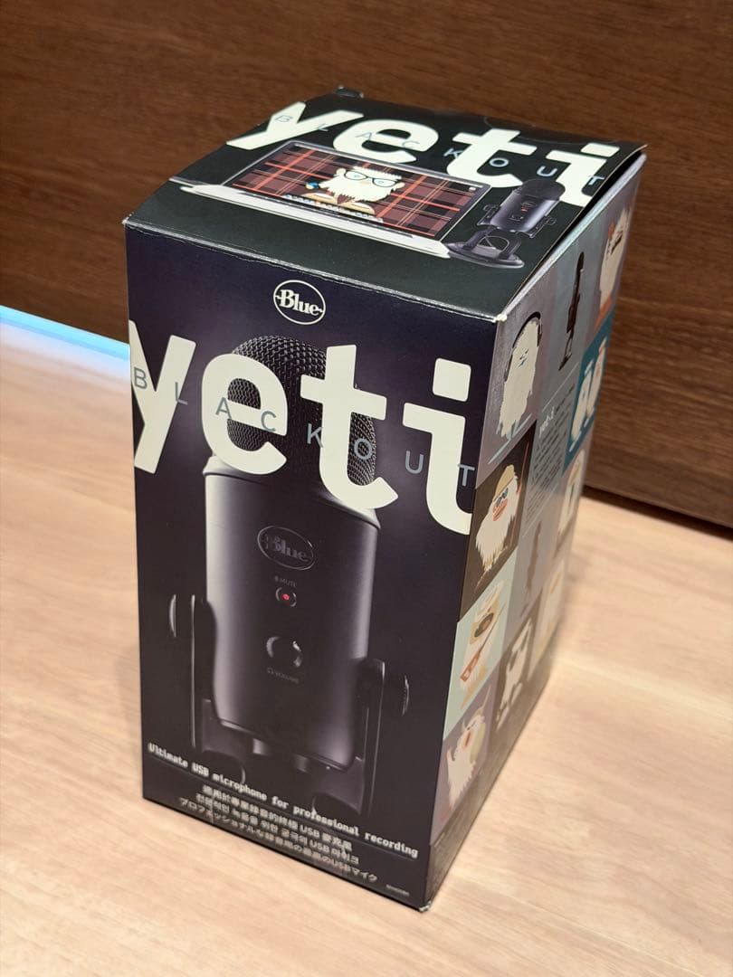 Blue Yeti USBマイク BM400BK 箱付き