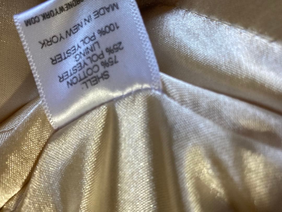 Landlord ランドロードニューヨーク　パフジャケット　カーキベージュ系　L