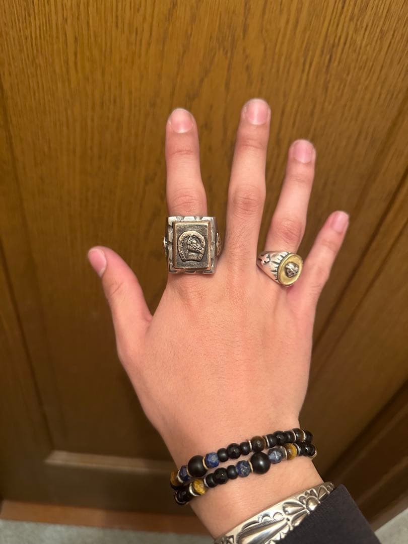 メキシカンリング vintage 50s 60s ヴィンテージ　バイカーリング