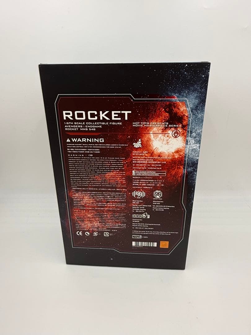 ◆新品 ムービー・マスターピース ロケット エンドゲーム １／６　フィギュア