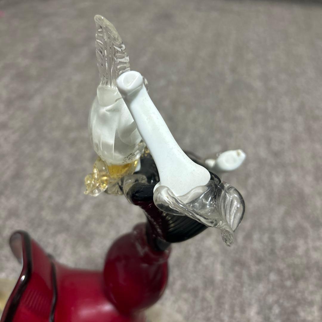 ベネチアンガラス ペアドール ムラーノガラス ダンス イタリア