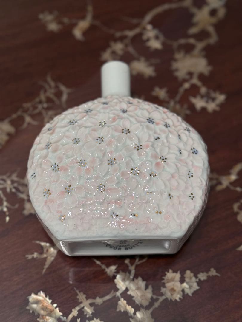 空き瓶　サントリーピュアモルトウイスキー 山崎12年 〈花の万博記念ボトル〉