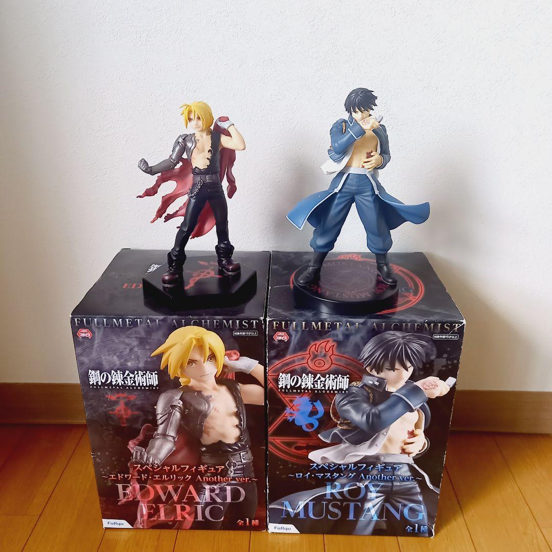 希少 鋼の錬金術師 スペシャルフィギュア エドワードエルリック ロイ マスタング