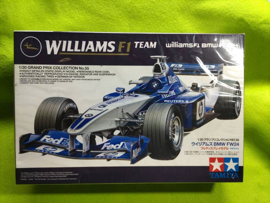 ウイリアムズ BMW FW24 タミヤ　1/20GPコレクションNo.55