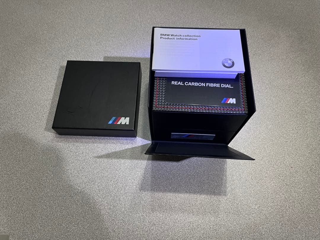 r*d様 BMW アクセサリー　Mシリーズ カーボンクロノグラフ 腕時計