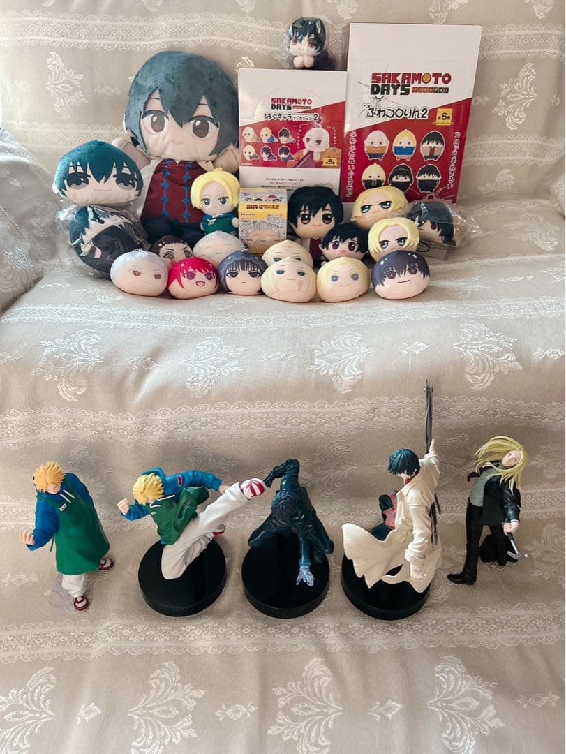 サカモトデイズ　はぐキャラ　フィギュア　ぬいぐるみ　色紙　特典　付録