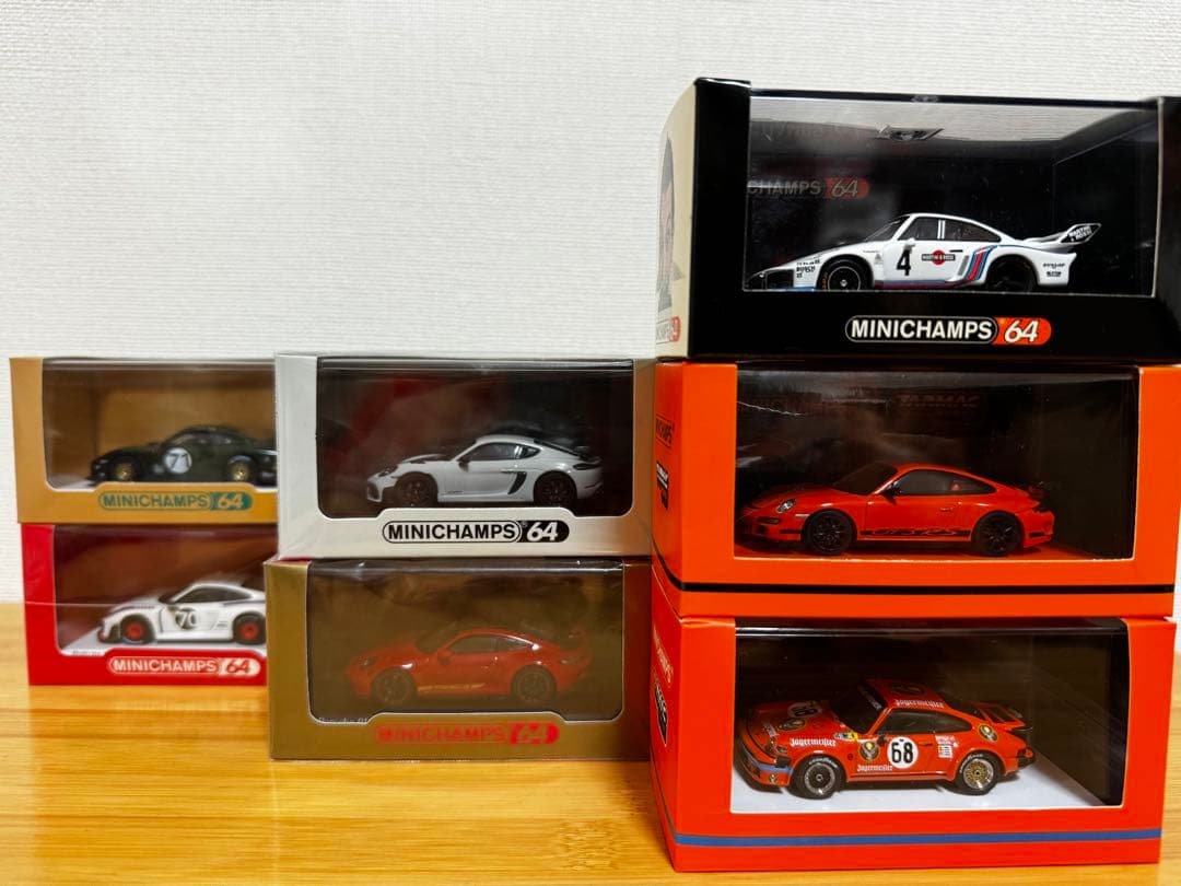 【MINICHAMPS64】Porsche 911/935/934/Cayman