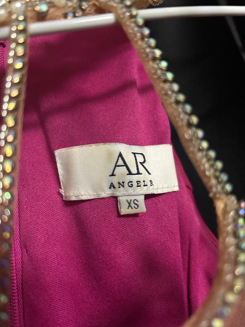 【AngelR】キャバドレス ピンクXSサイズ