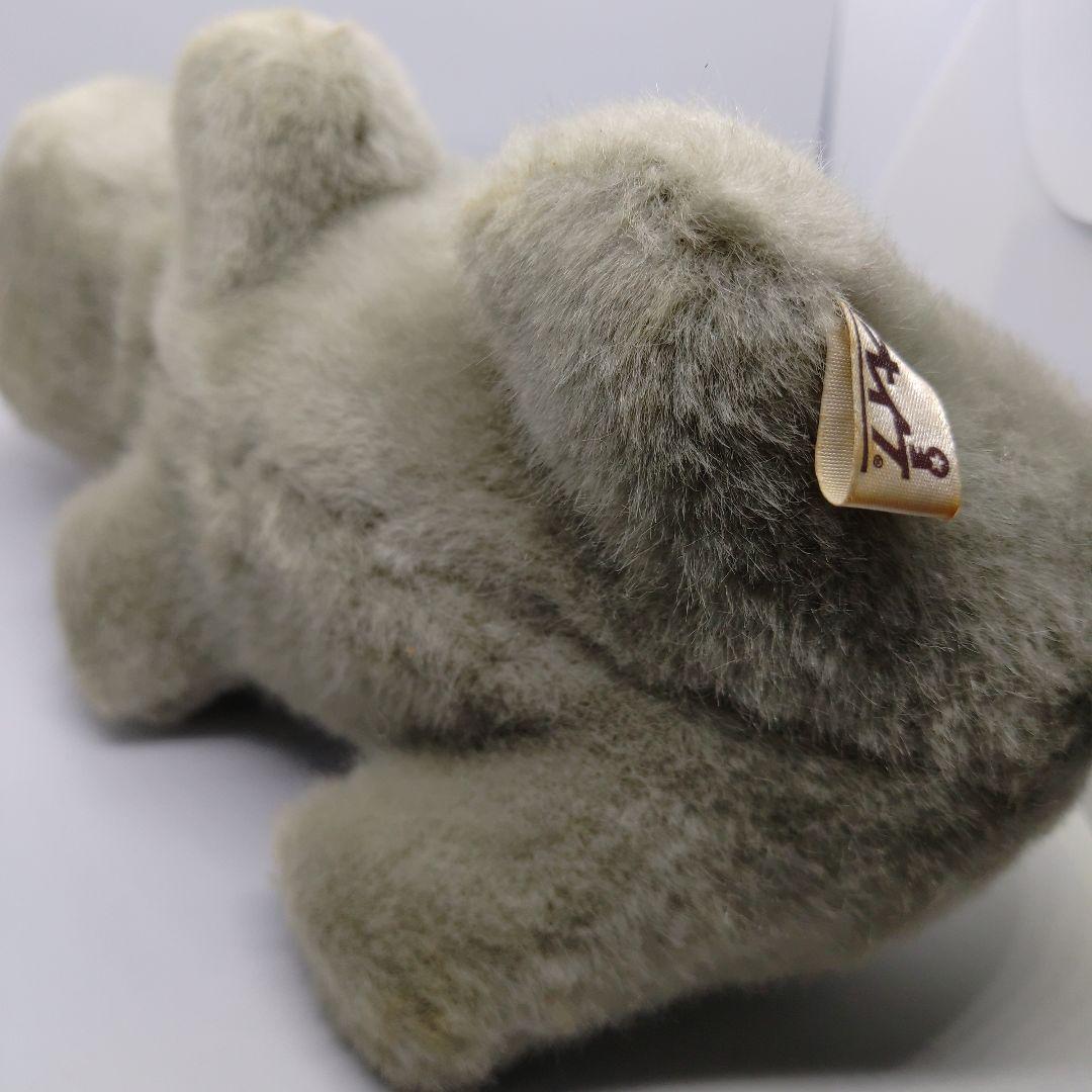 カバのぬいぐるみ　TINY ZOO タイニーズー　タグ付き　昭和購入当時品