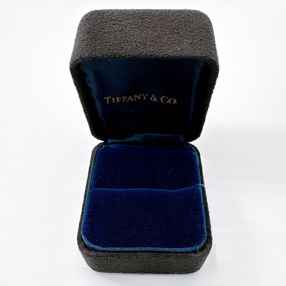 美品レア オールドティファニー ダブルウェーブ 11.5号 7.63g k18