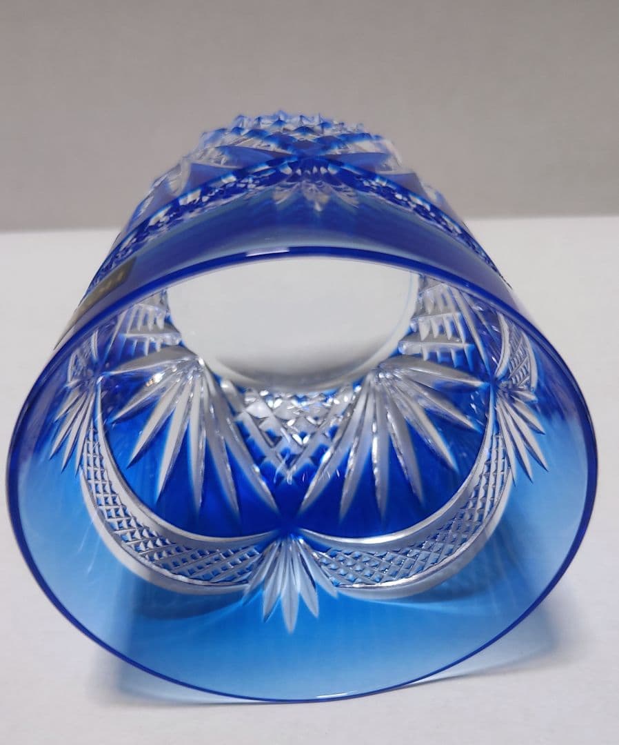 希少品☆HOYA ホヤクリスタル オンザロックグラス（切子、江戸切子、薩摩切子）