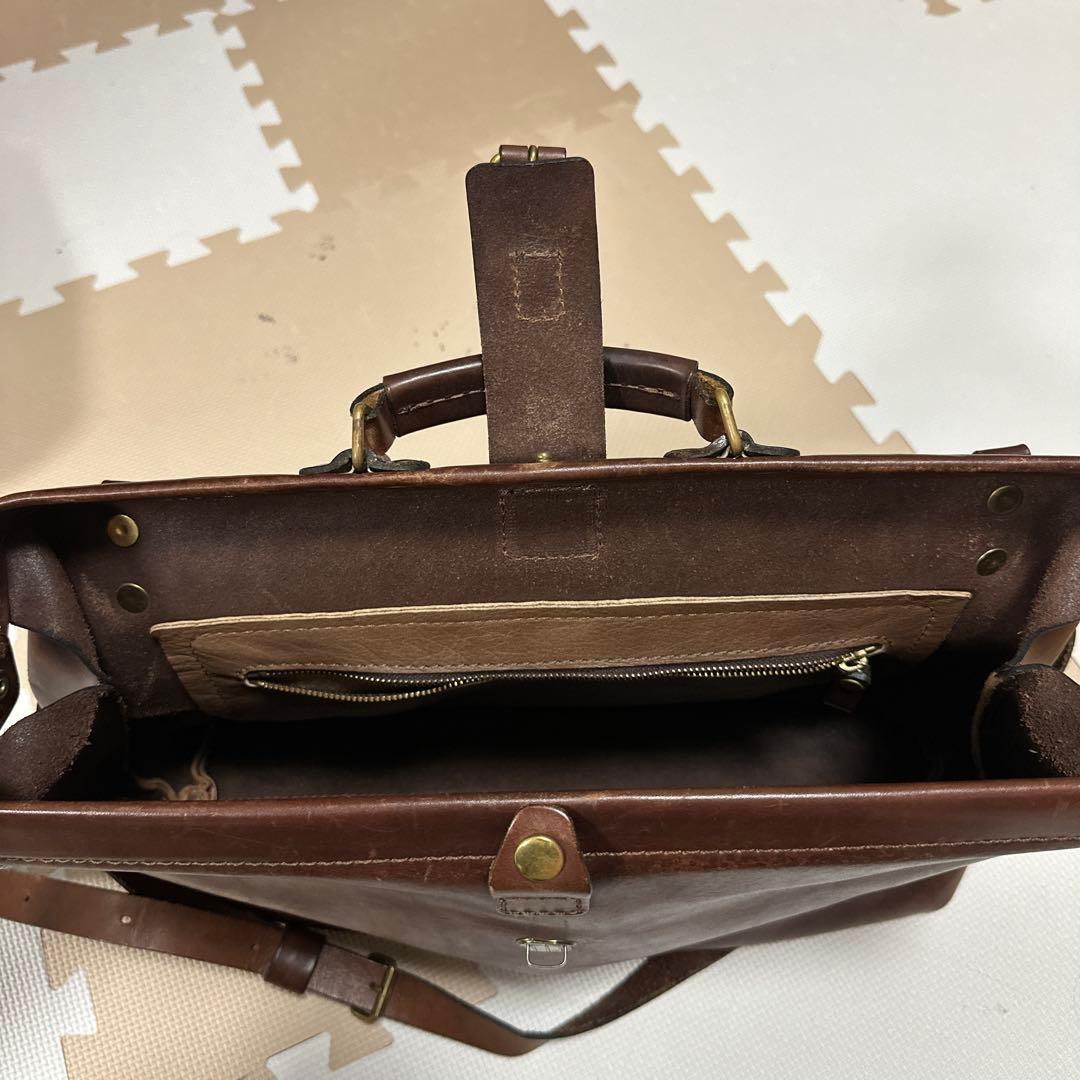 リ*ン様 【値下げ中】herz ヘルツ ダレスバッグ