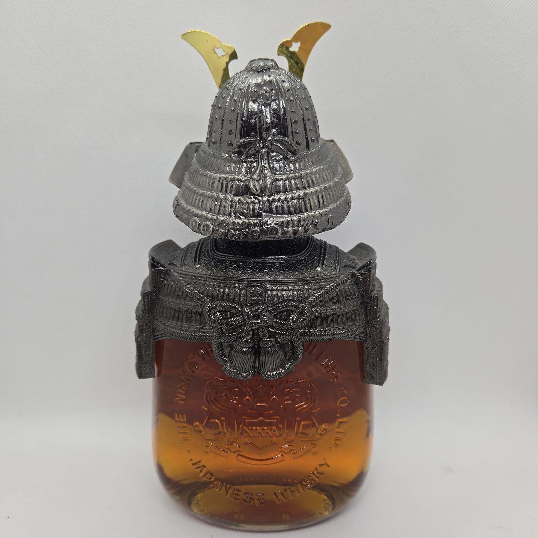 ニッカ ウイスキー　GOLD&GOLD　G&G　金属製　鎧/兜/侍 750ml