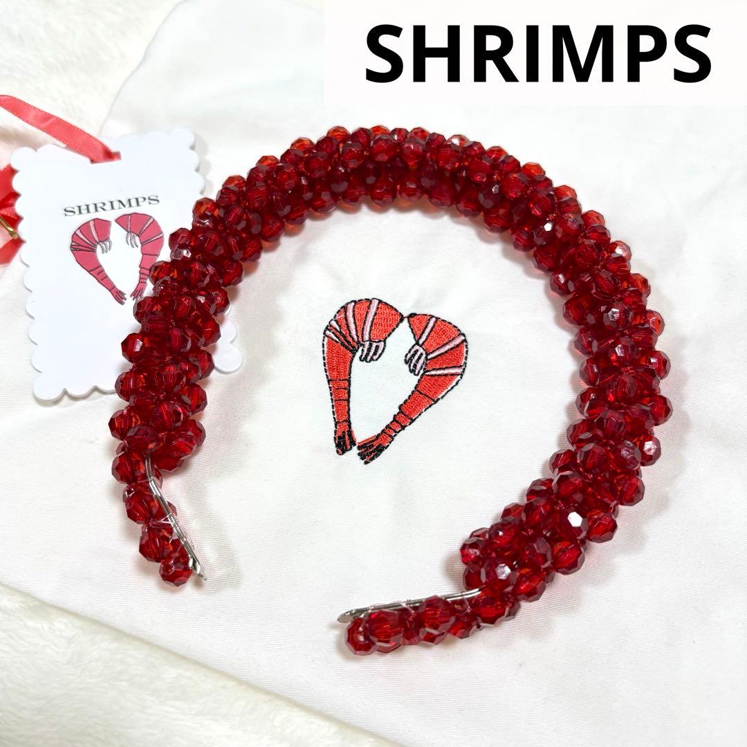 SHRIMPS ANTONIA HEADBAND RED カチューシャ