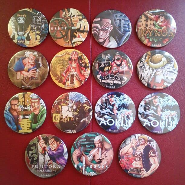 ワンピース ONE PIECE 輩缶バッジ トラファルガー ロー