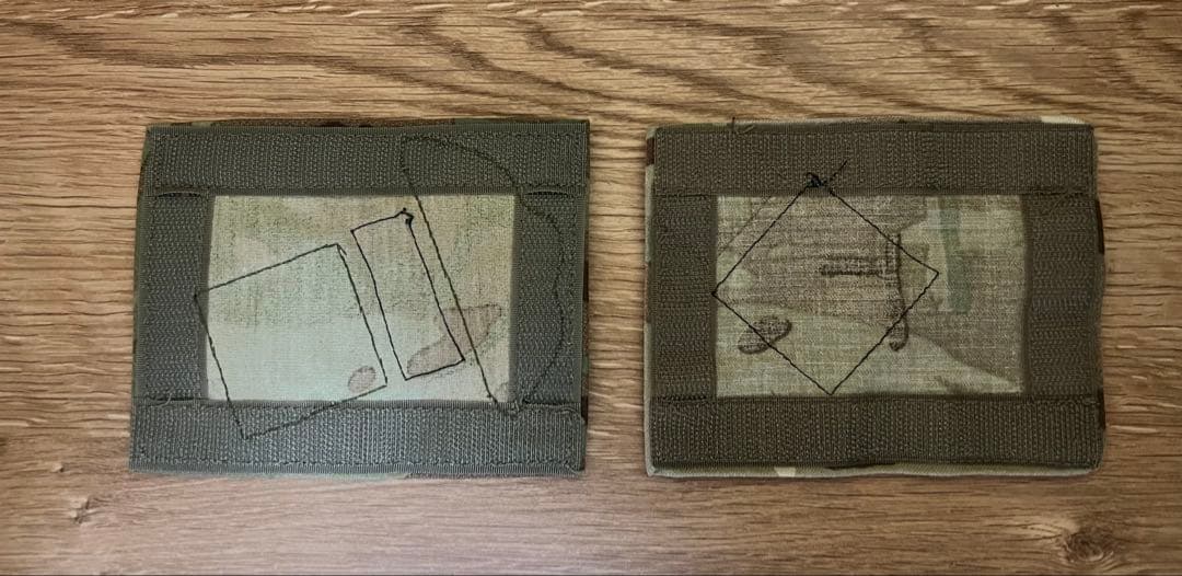 イギリス陸軍 レンジャー連隊 ブランキングパネルセット 実物払下品