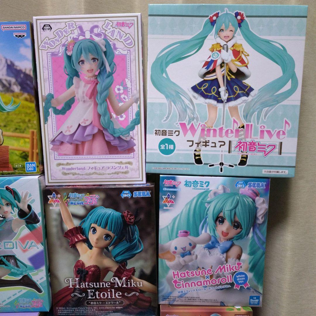 初音ミク　プライズ　フィギュア　12点