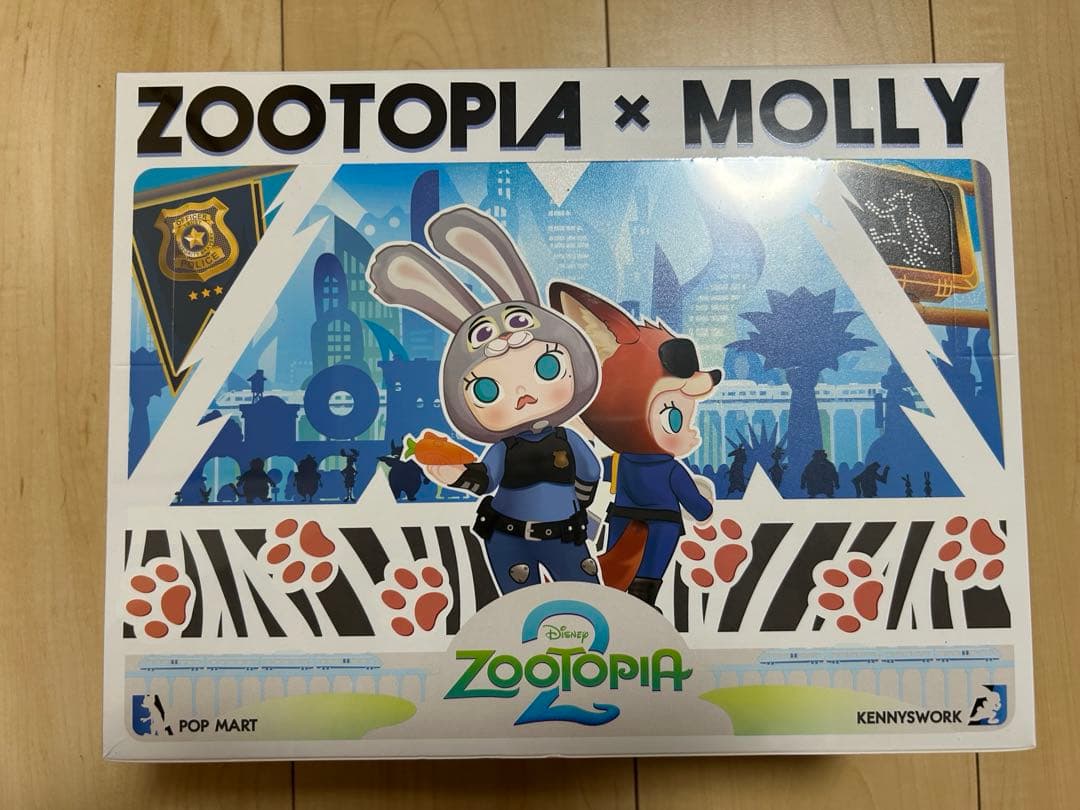 POPMART MOLLY×ズートピア2 コラボフィギュア アソートボックス
