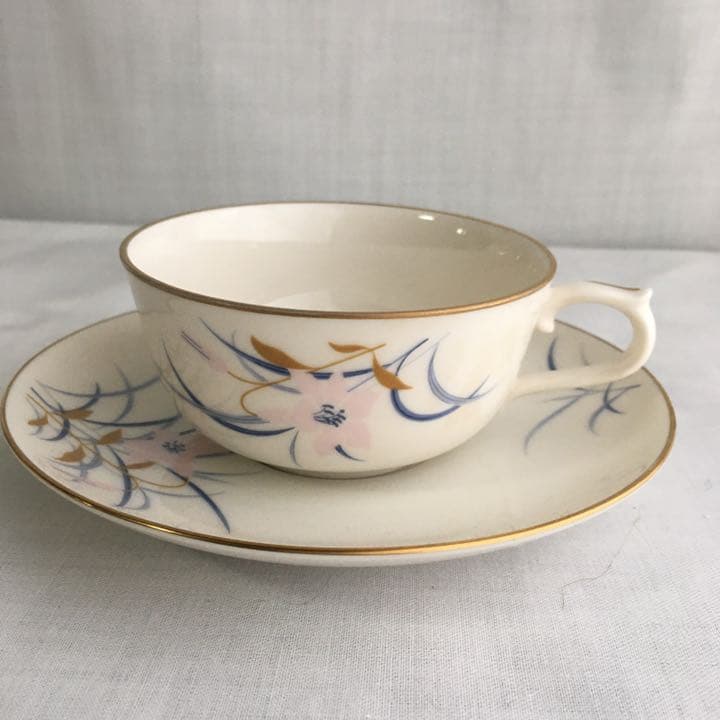 実家整理 昭和レトロ ノリタケ 紅茶カップソーサー6客組