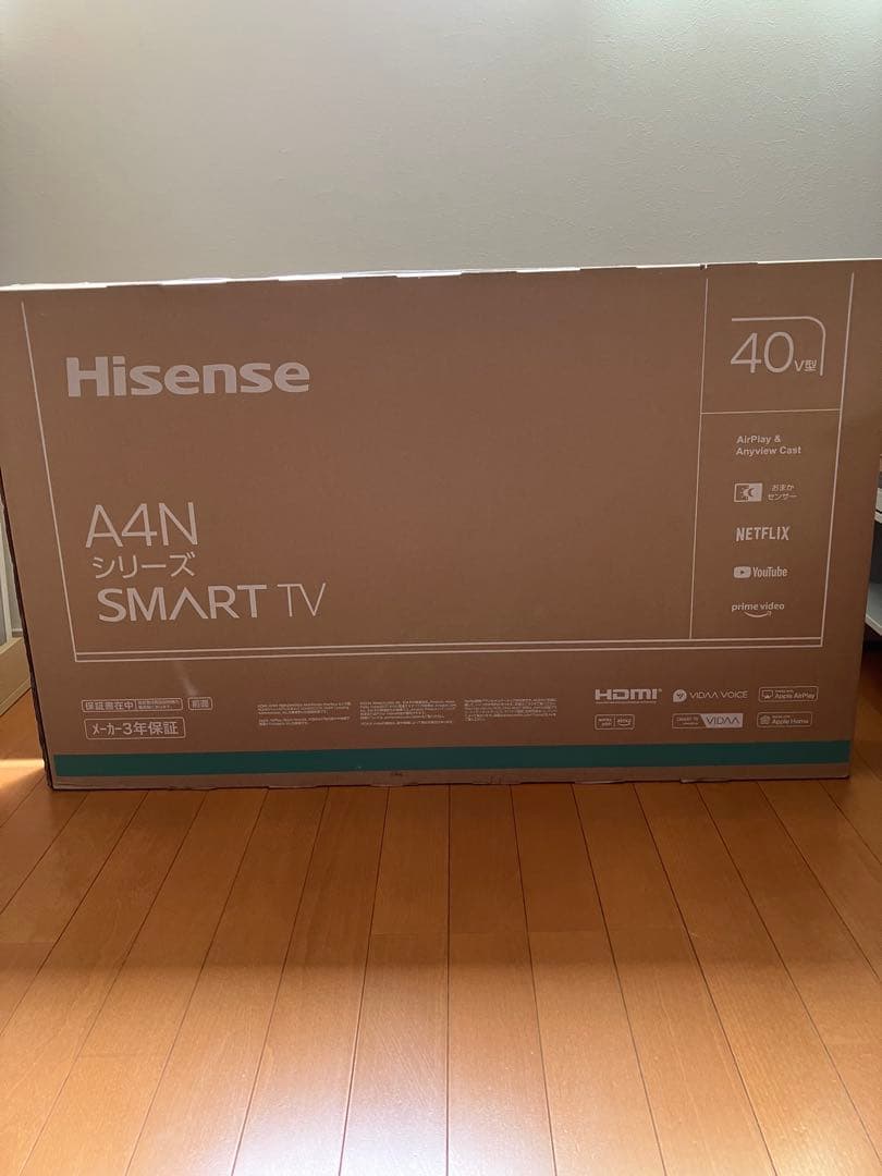 ハイセンス　Hisense 40A4N 新品