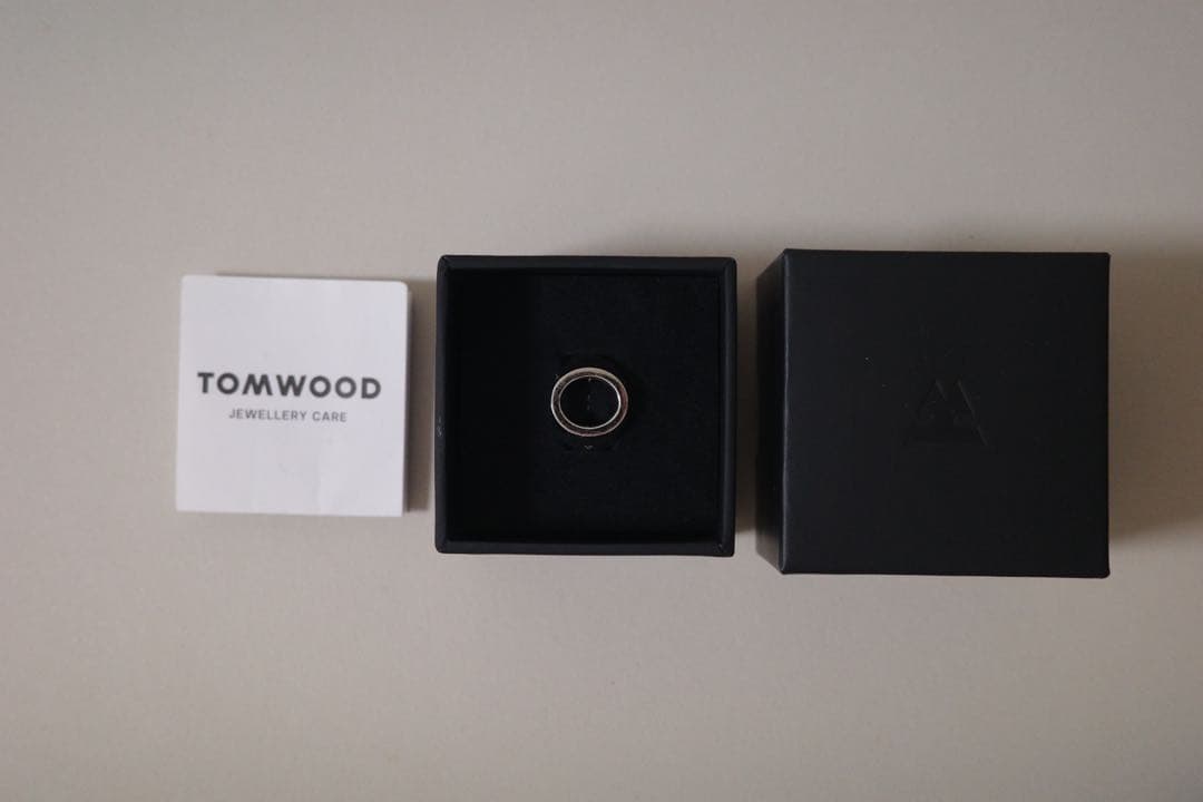 TOMWOOD OVAL OPEN RING 15.5号