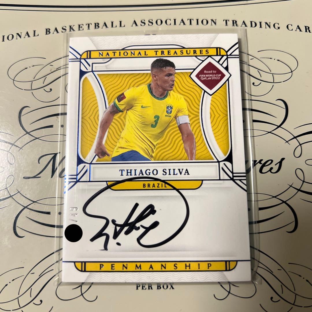 チアゴ シウバ Panini National Treasures 直筆サイン