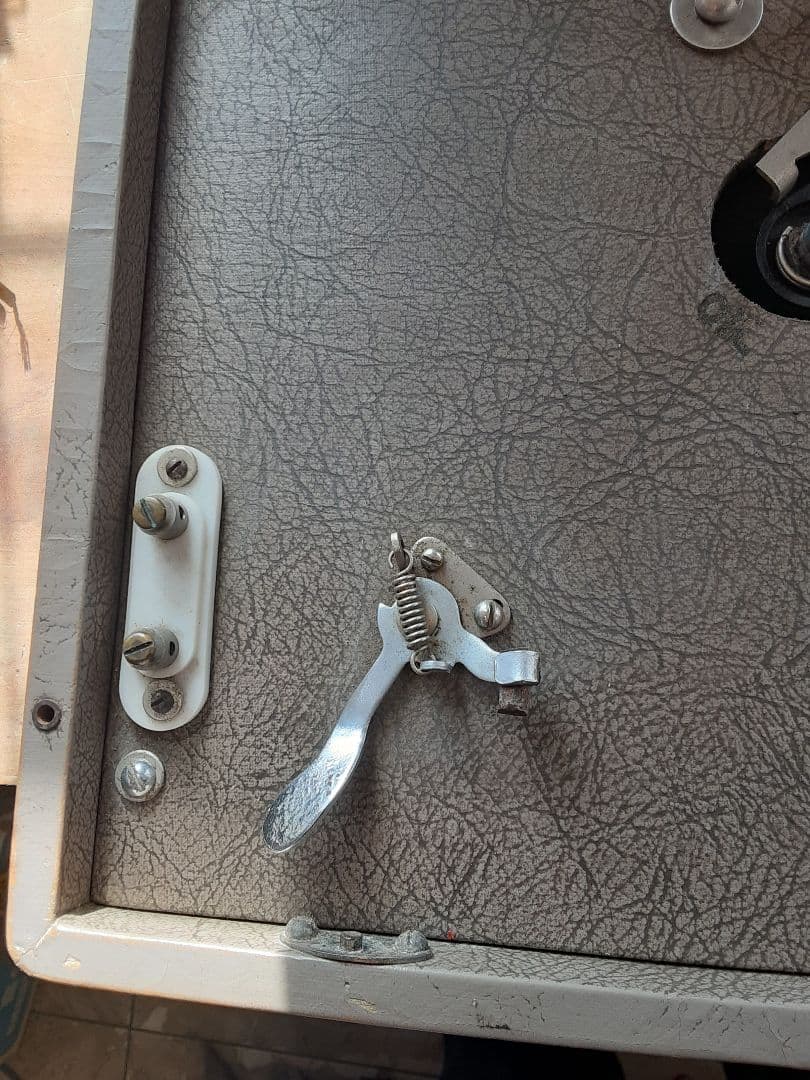 昭和レトロ、珍品ポータブルレ蓄音機、コロンビア、動作品