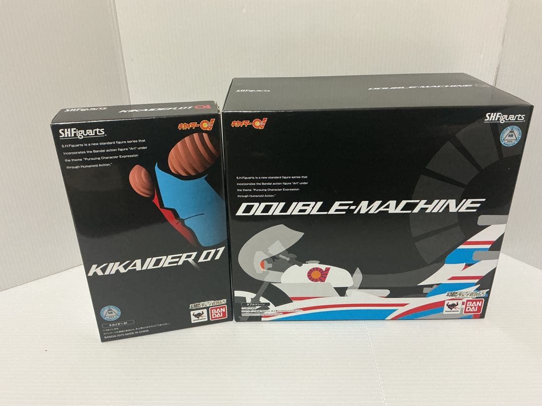 S.H.フィギュアーツ キカイダー 01 & ダブルマシーン セット 新品未使用