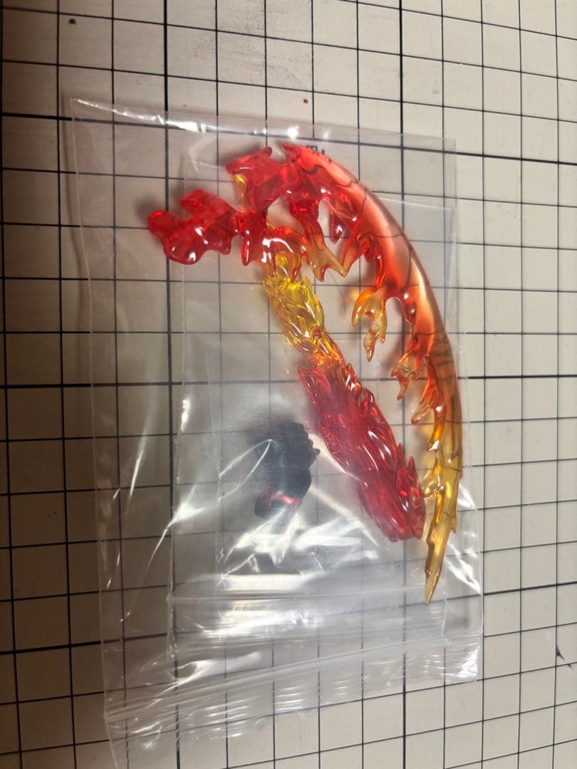 【新品】フィギュアーツ真骨彫用　仮面ライダーアームド響鬼用　炎エフェクト+手首