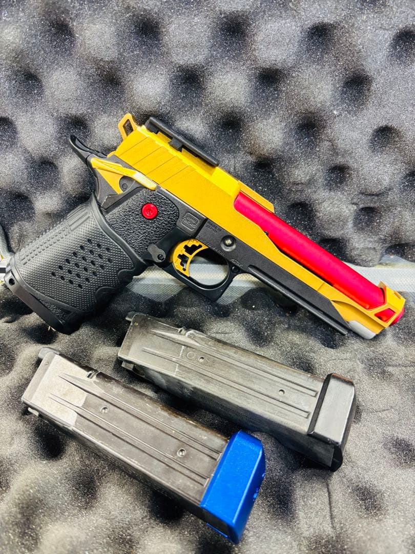 【マガジン２本付属】東京マルイハイキャパ5.1　ゴールドマッチ