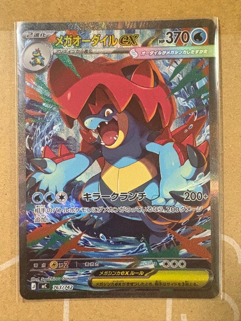 スタートデッキ 100 101 センタリング良好だと思います。メガオーダイル他