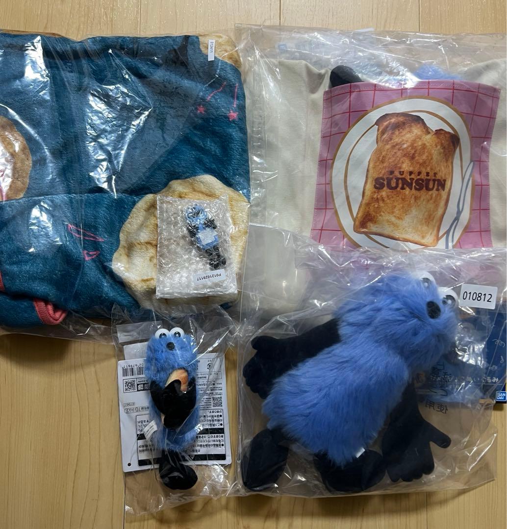 パペットスンスン 一番くじ Ａ賞B賞C賞D賞E賞、5点セット