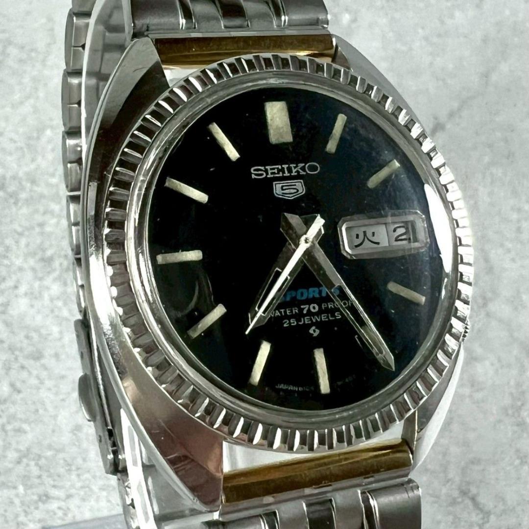 【happydays365様】セイコー5 スポーツ 25石 ピラミッドベゼル