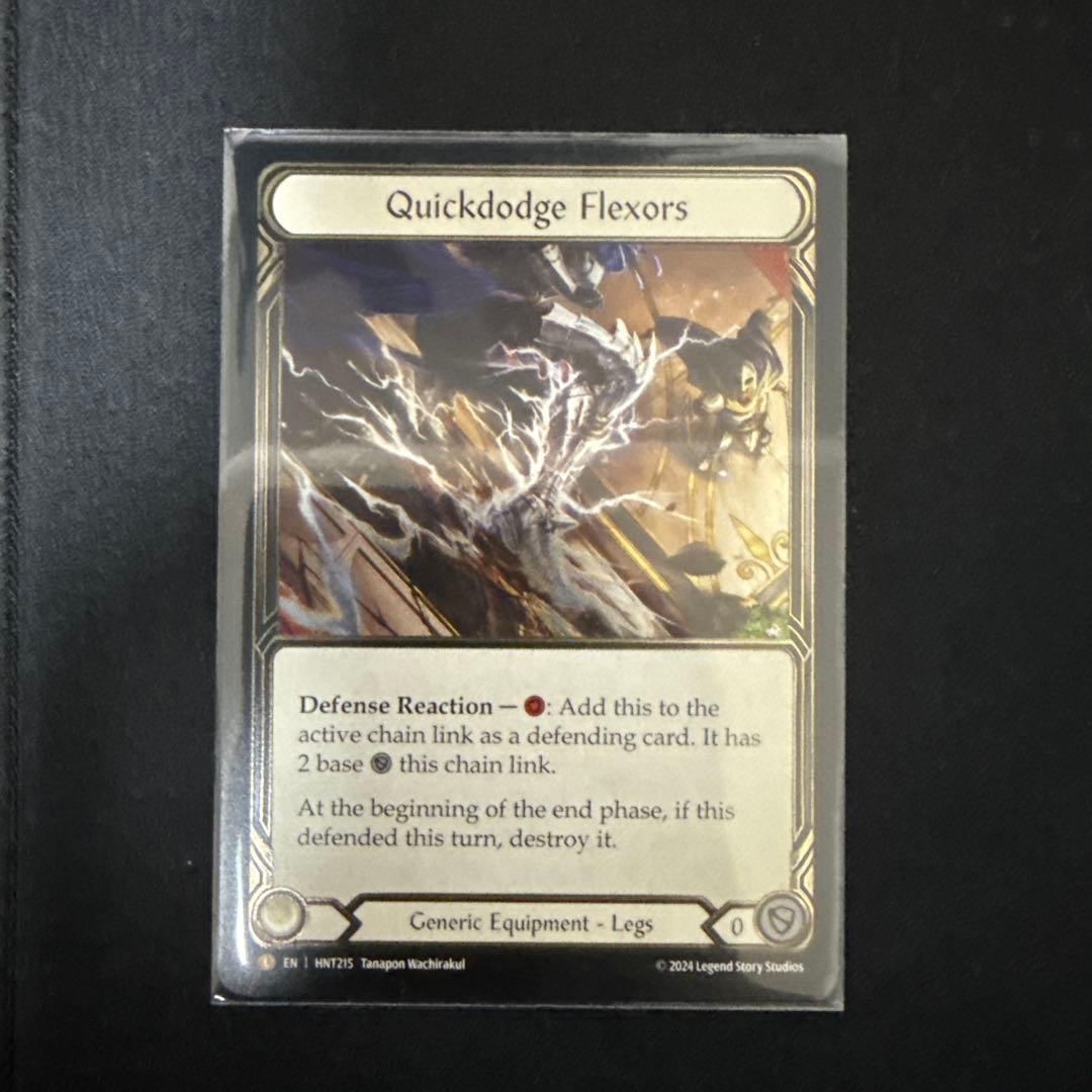 Quickdodge Flexors/屈性回避 CF 英語 FAB