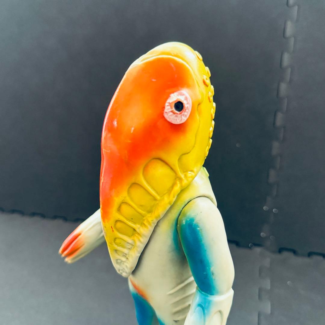 ブルマァク メトロン星人 ソフビ 当時物