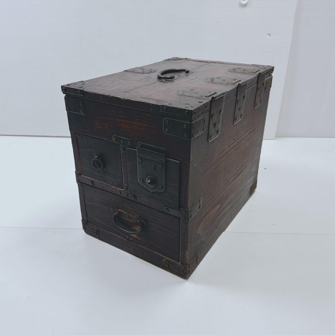 k1458 アンティーク雑貨　和製アンティーク　小引き出し、小箱、小物入れ、木箱