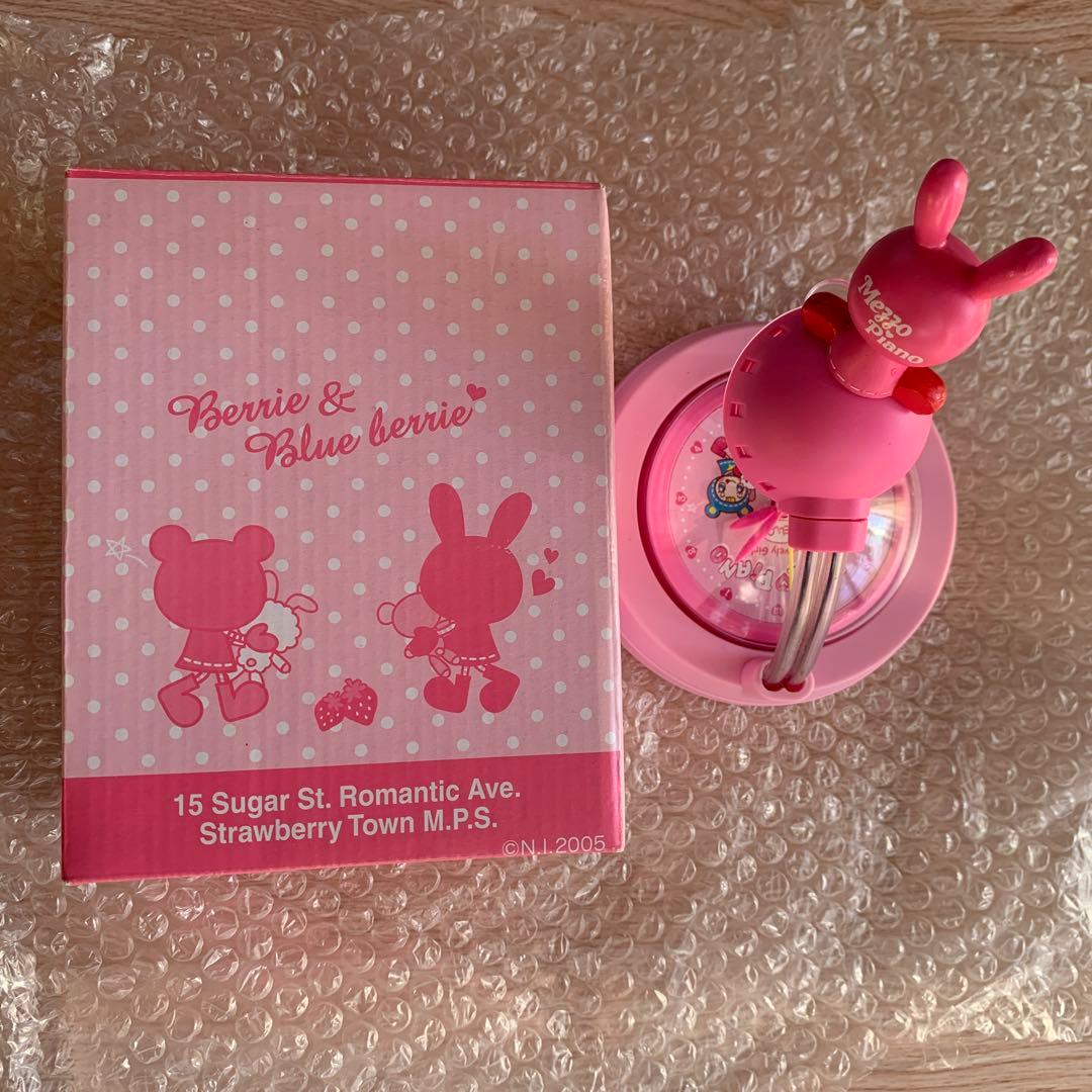 メゾピアノ　ライト付きアラームクロック