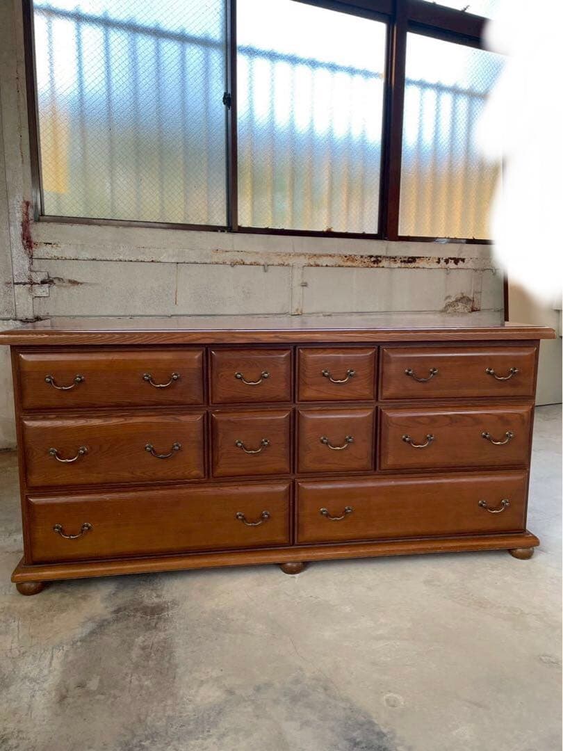 人気の丸脚　サイドボード　リビングボード　チェスト　収納棚