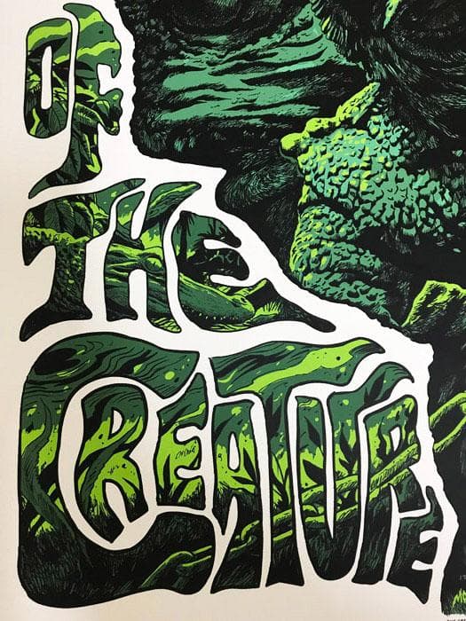 Mondo 半魚人の逆襲　限定275枚/フランカビラ/ポスター