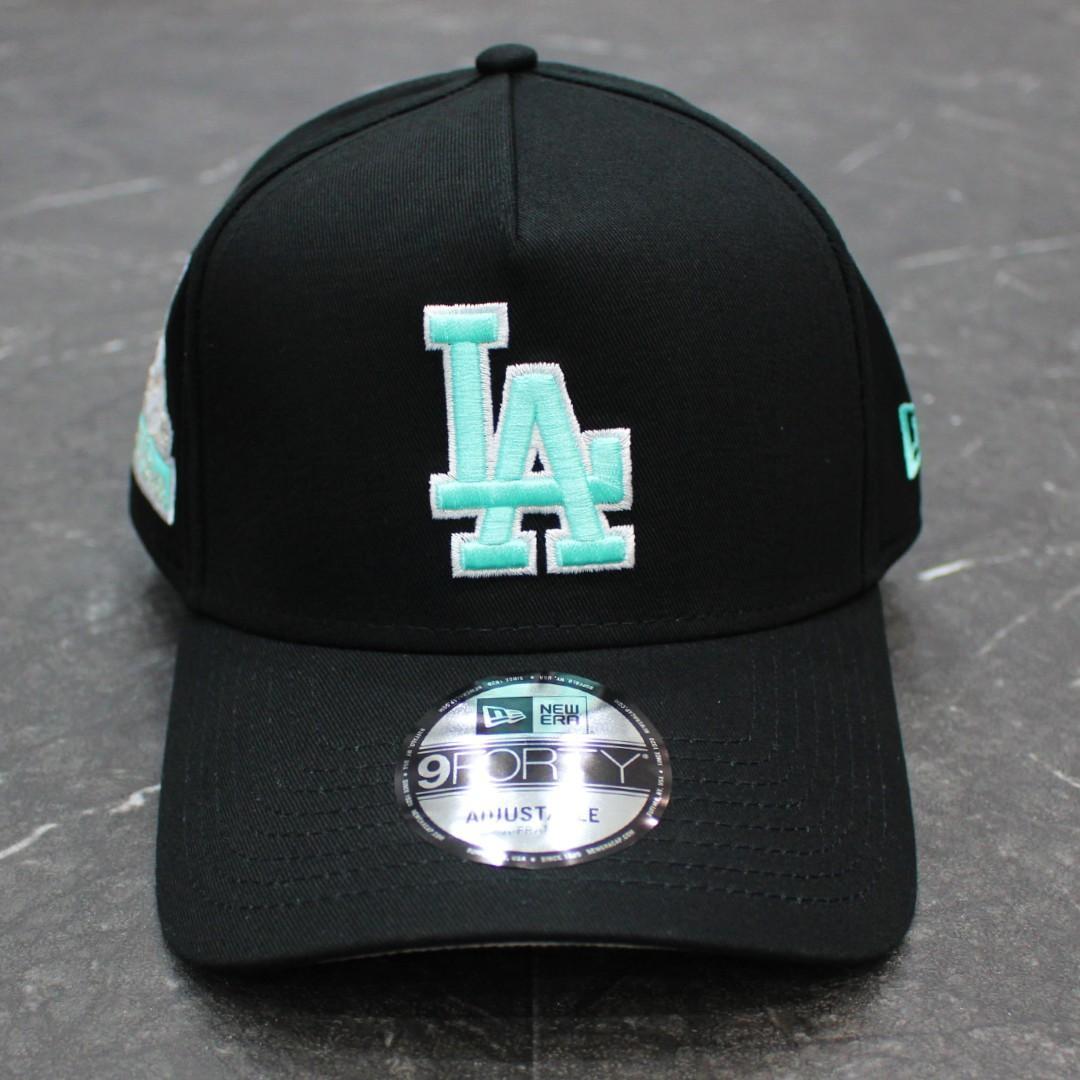 海外モデル NEW ERA 9FORTY LA ドジャース キャップ アクア