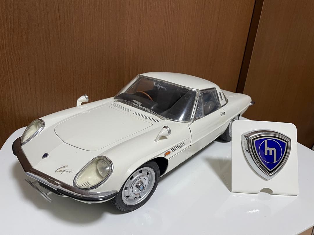 デアゴスティーニ マツダ コスモスポーツ 完成品 エンブレム付