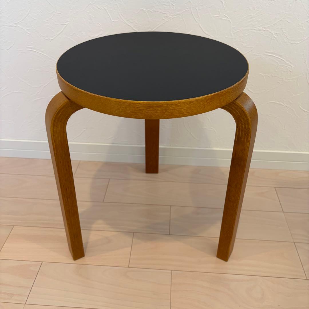 artek 廃盤　アルテック スツール60 ハニー　scope ブラック