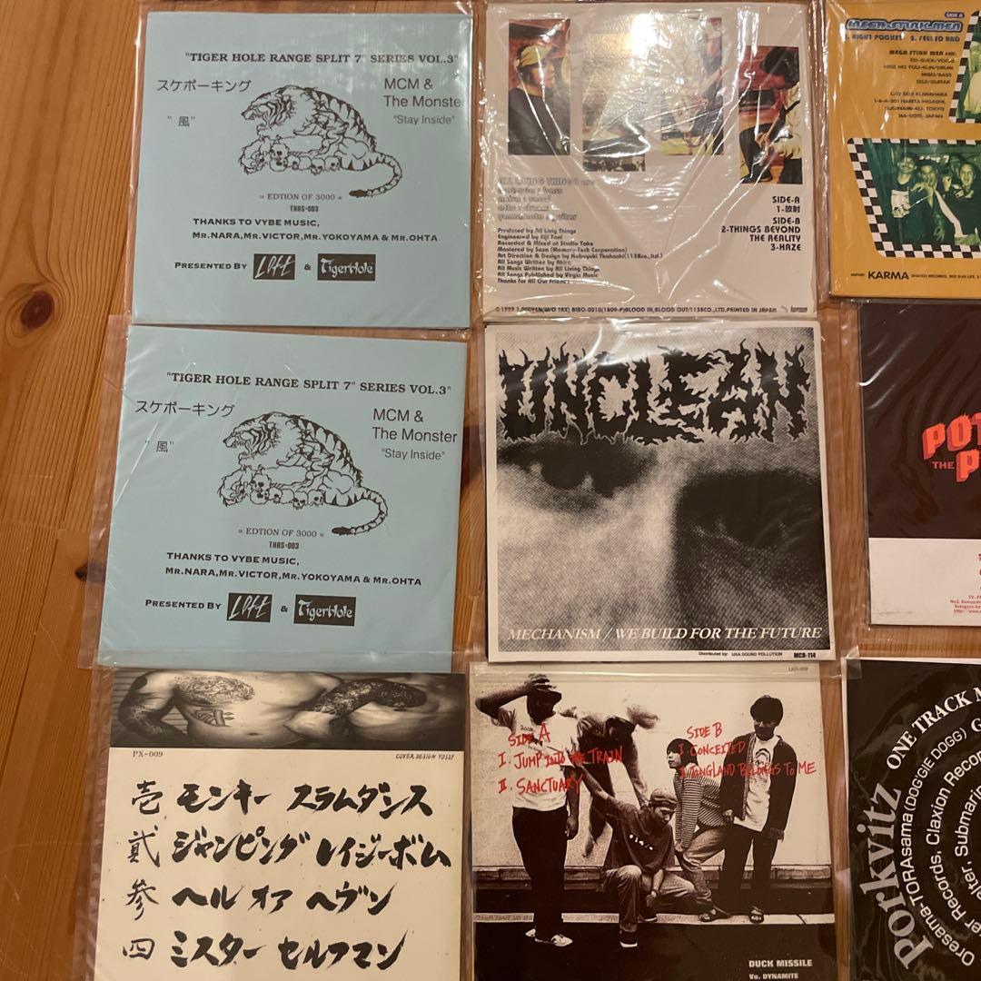 パンク 7インチレコード25枚セット J-PUNK スカコア ミクスチャー　小島