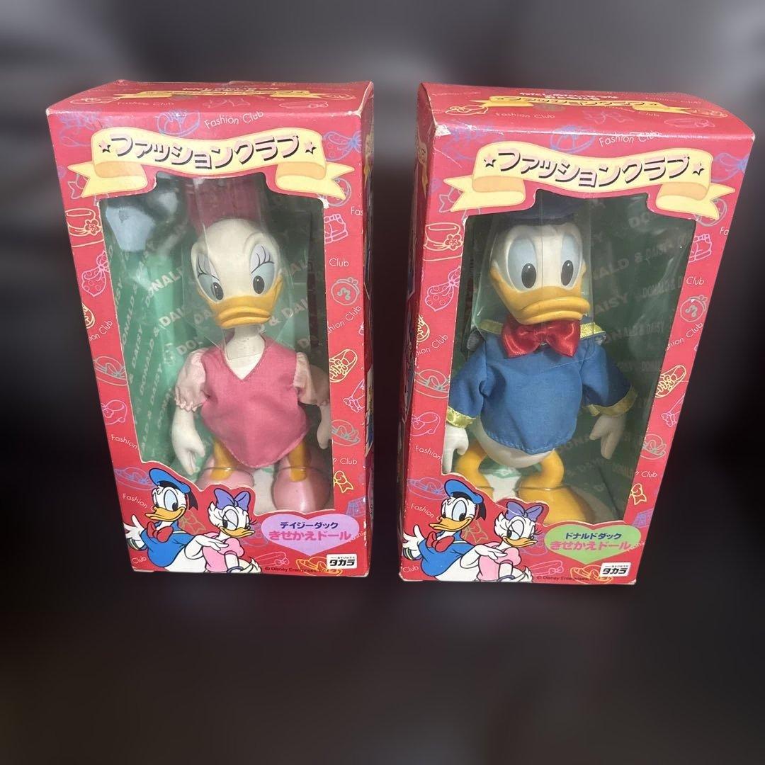 【新品未開封】タカラ きせかえドール ファッションクラブ/ドナルド&デイジー