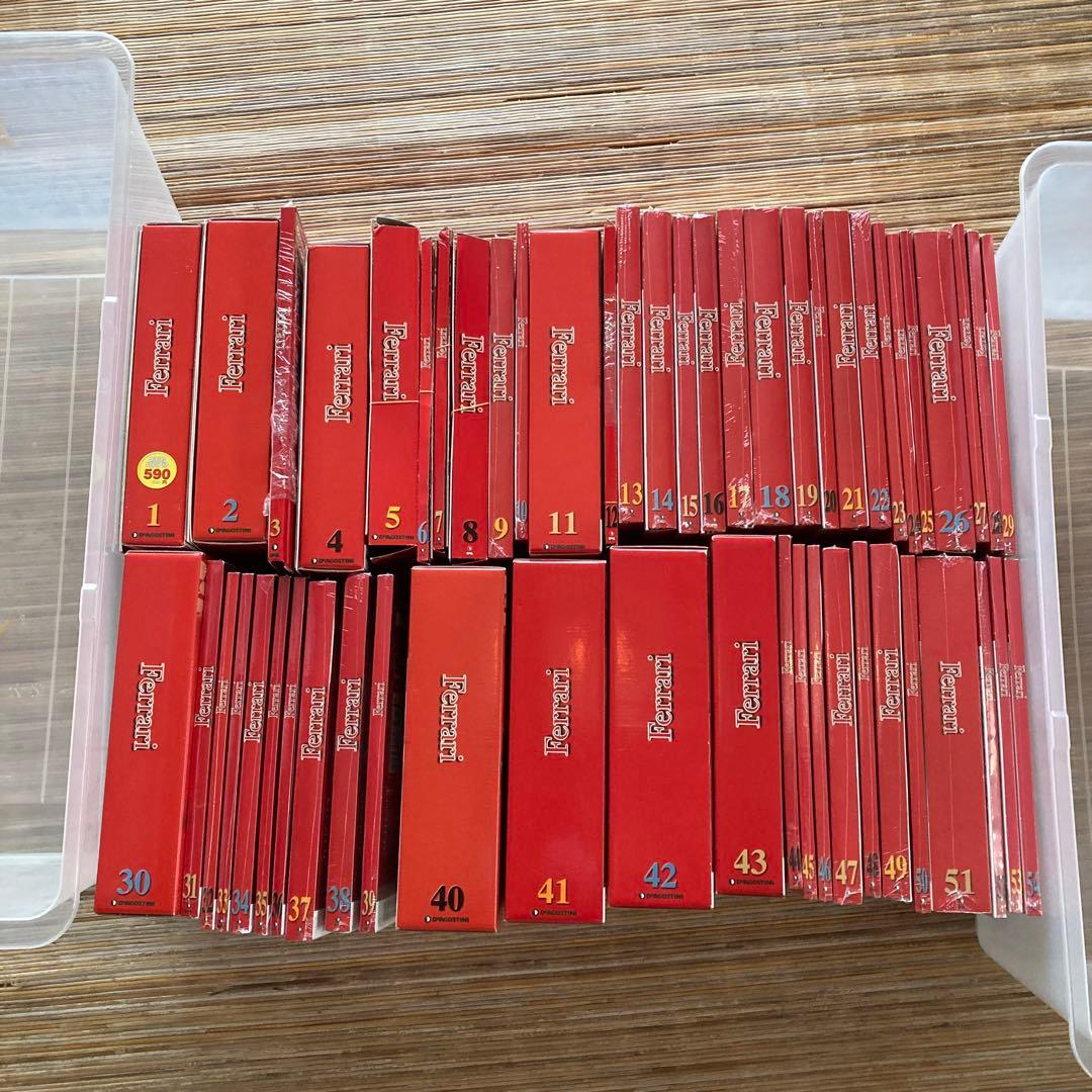 未開封　ディアゴスティーニ　フェラーリF2004 1〜54巻　部品欠品なし